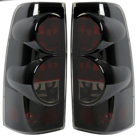 MOCW front profile showing black smoke housings and red lenses, improves rear styling