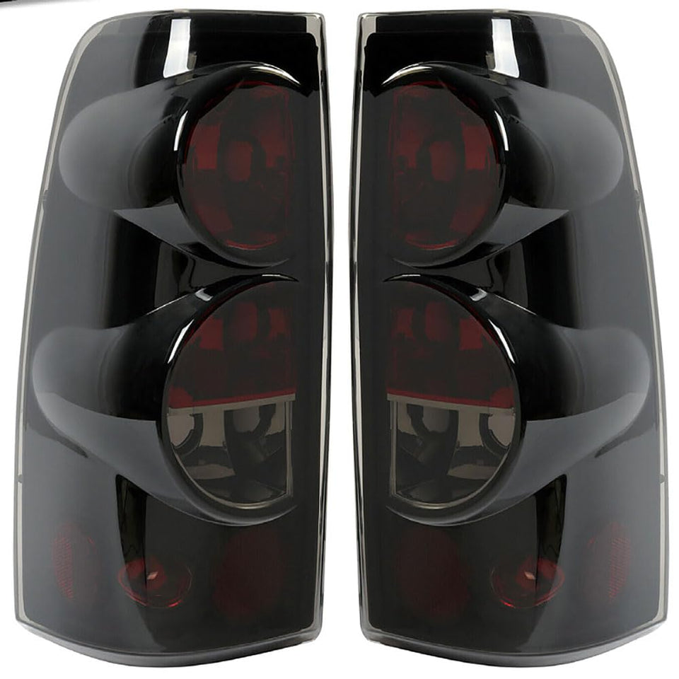MOCW front profile showing black smoke housings and red lenses, improves rear styling