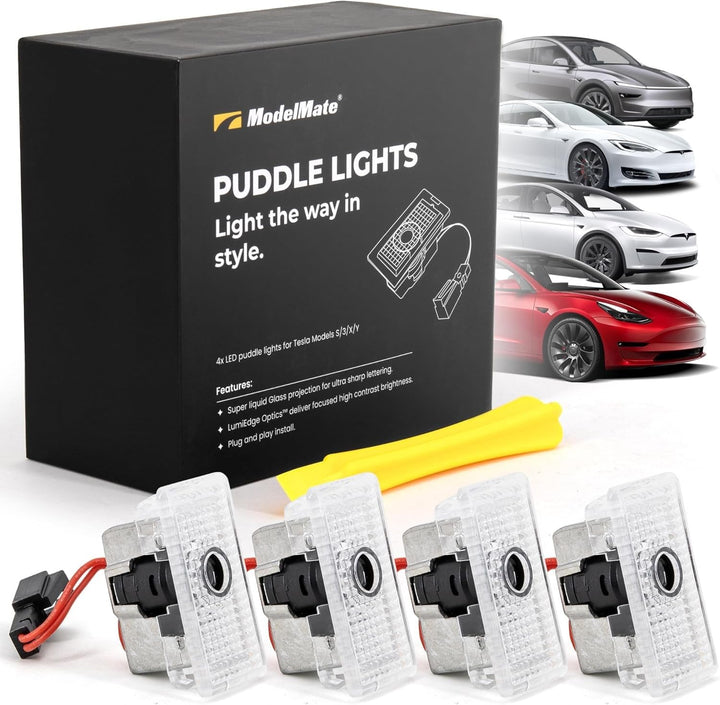 ModelMate front packaging showing four projector lights and benefits