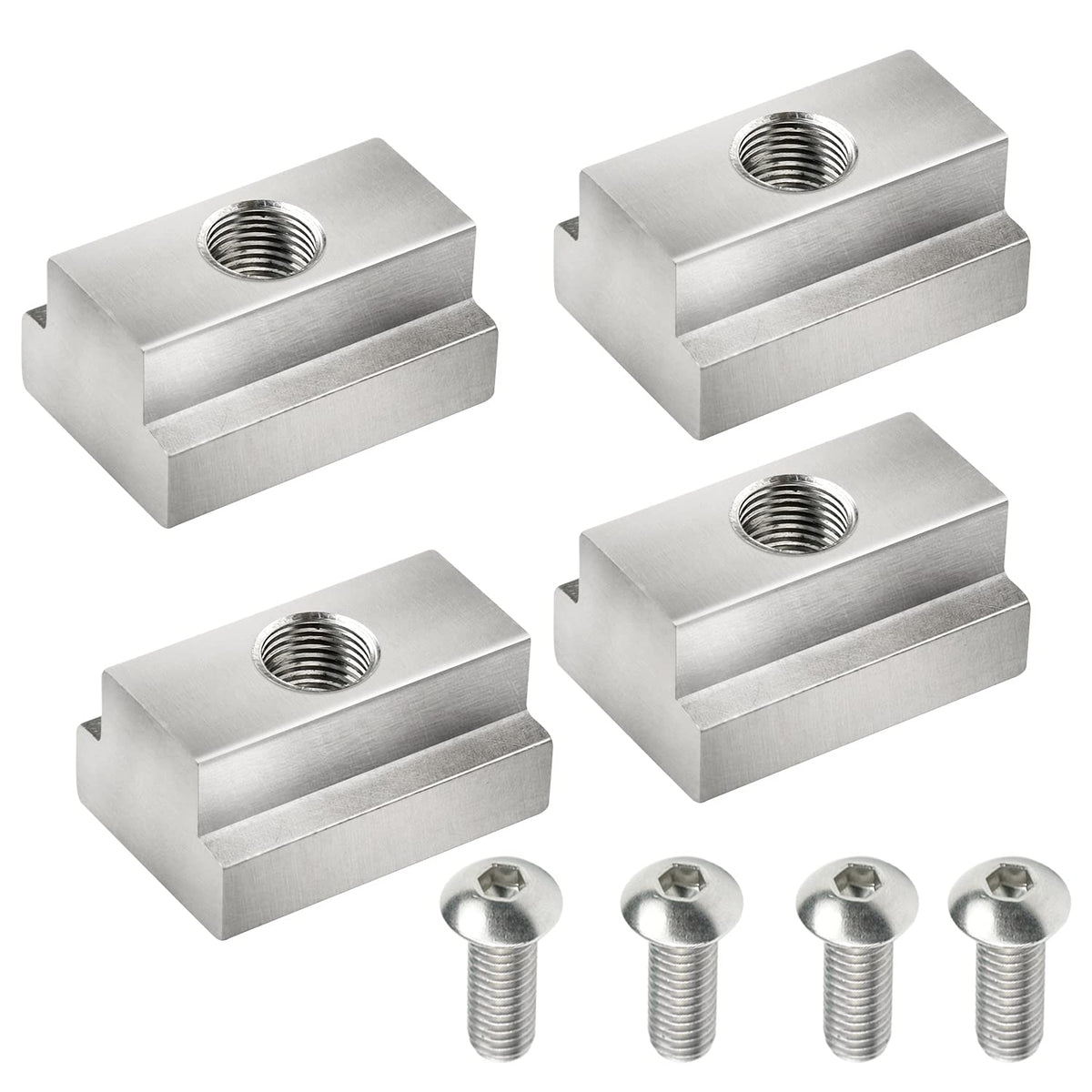 MOEBULB T-slot nut installed in Toyota rail demonstrating stable anchor benefit