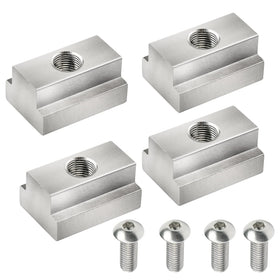 MOEBULB T-slot nut installed in Toyota rail demonstrating stable anchor benefit