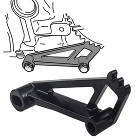 MOEBULB tool in use on Ford engine demonstrating correct application