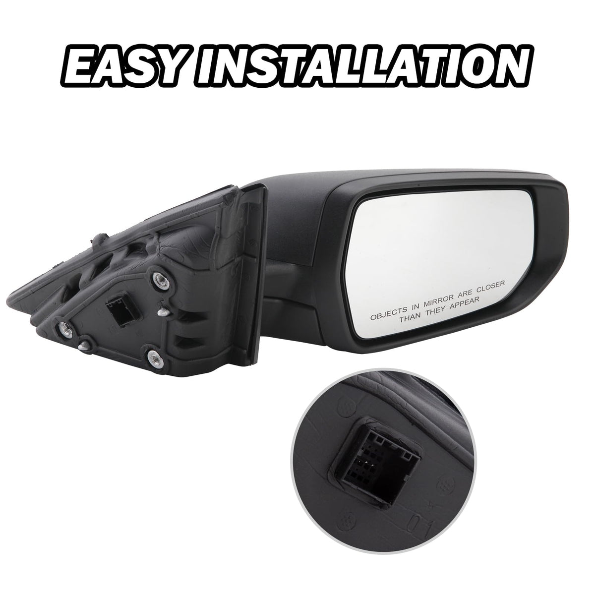 MOFOAP close-up glass surface for clear rear visibility