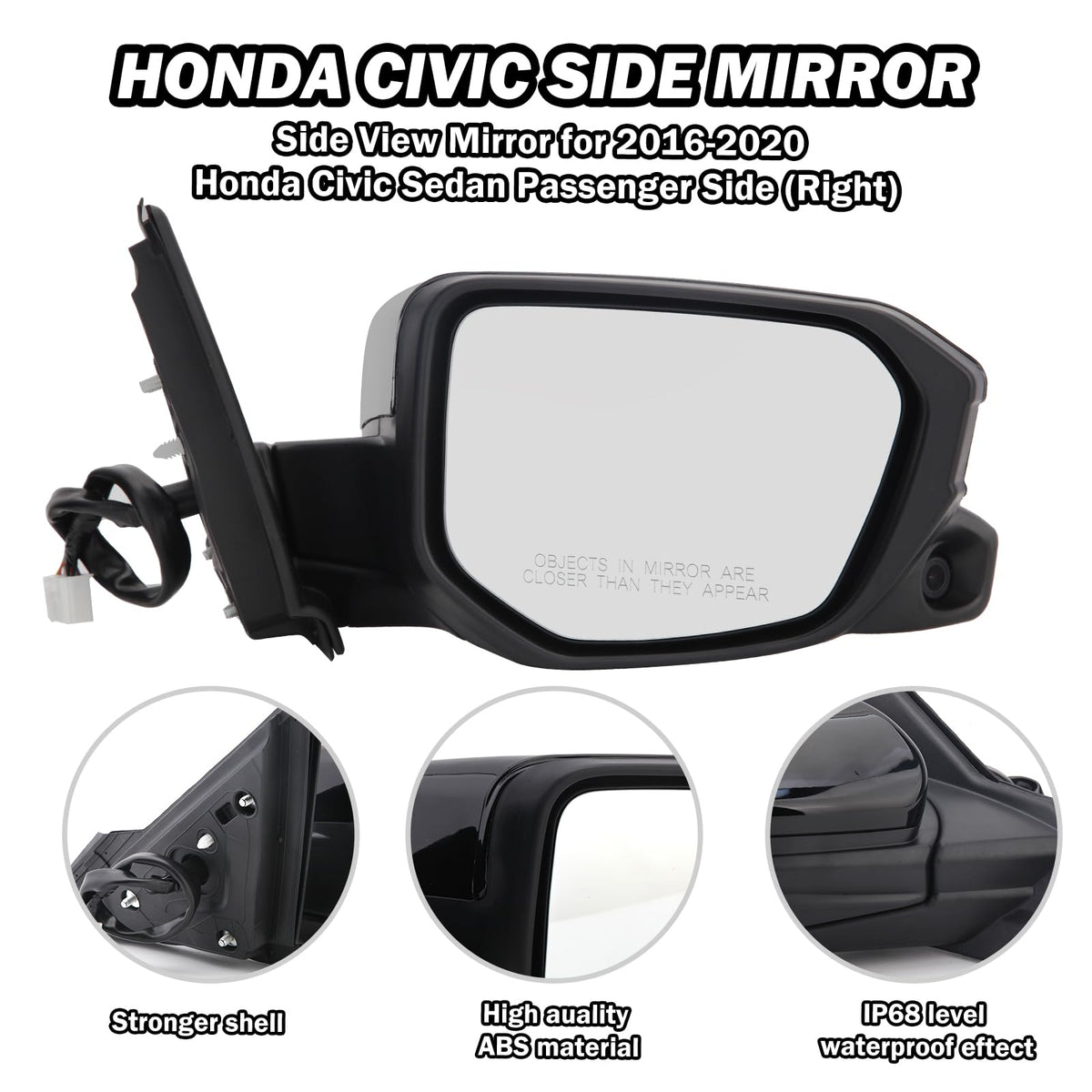 MOFOAP heated glass detail showing anti-fog element for visibility benefit