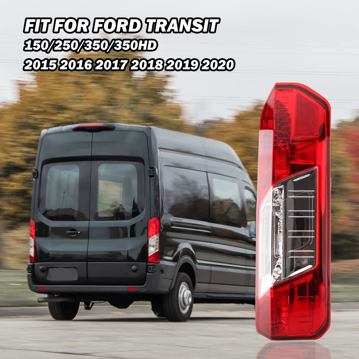 MOFOAP tail light next to ruler showing size and scale for accurate replacement benefit