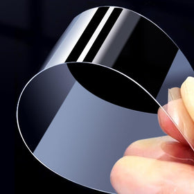 Mogico close-up of nano glass edge highlighting precise cut and durability