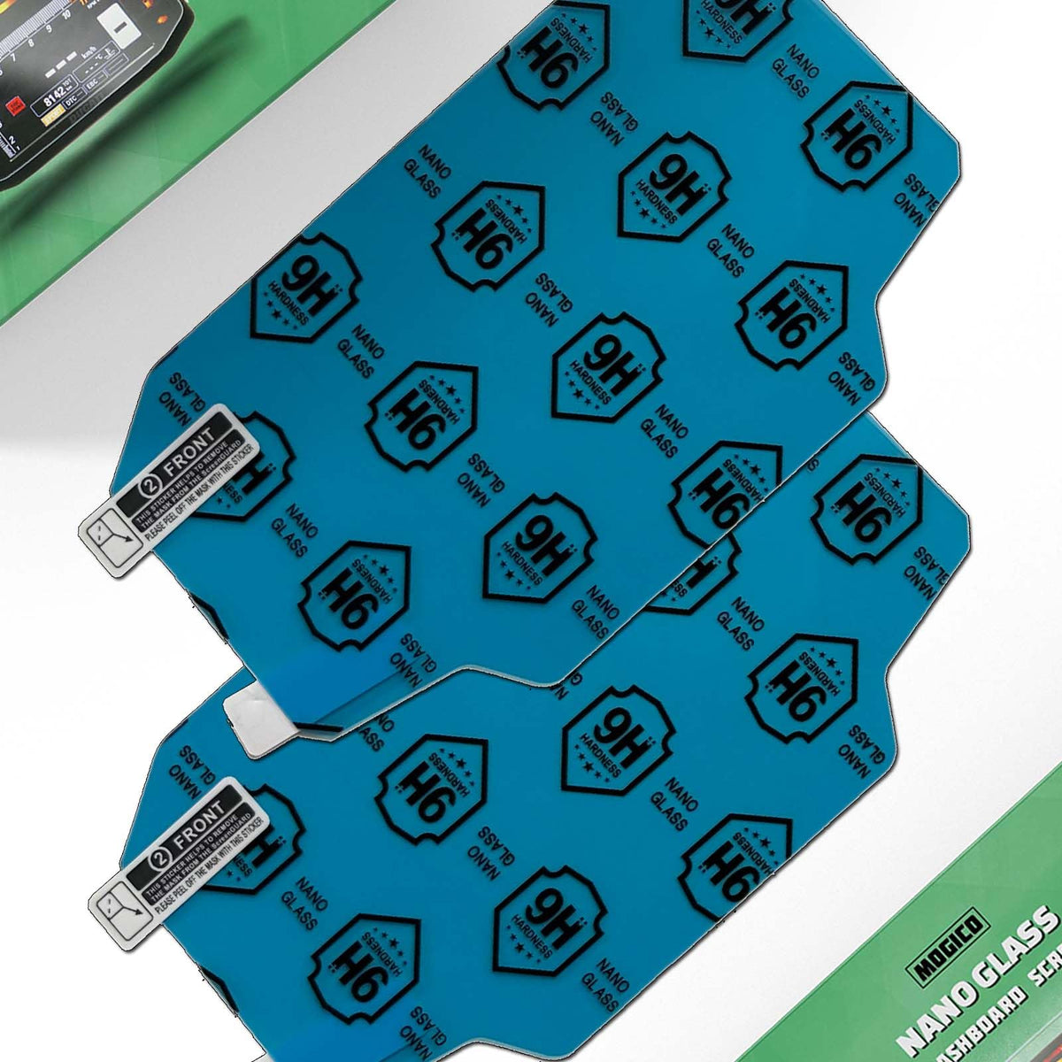 Mogico installation toolkit and wipes for bubble-free application