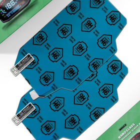 Mogico oleophobic surface close-up repelling fingerprints and oils
