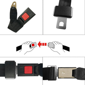 MOHEEN belt beside bolt hardware showing mounting points and compatibility