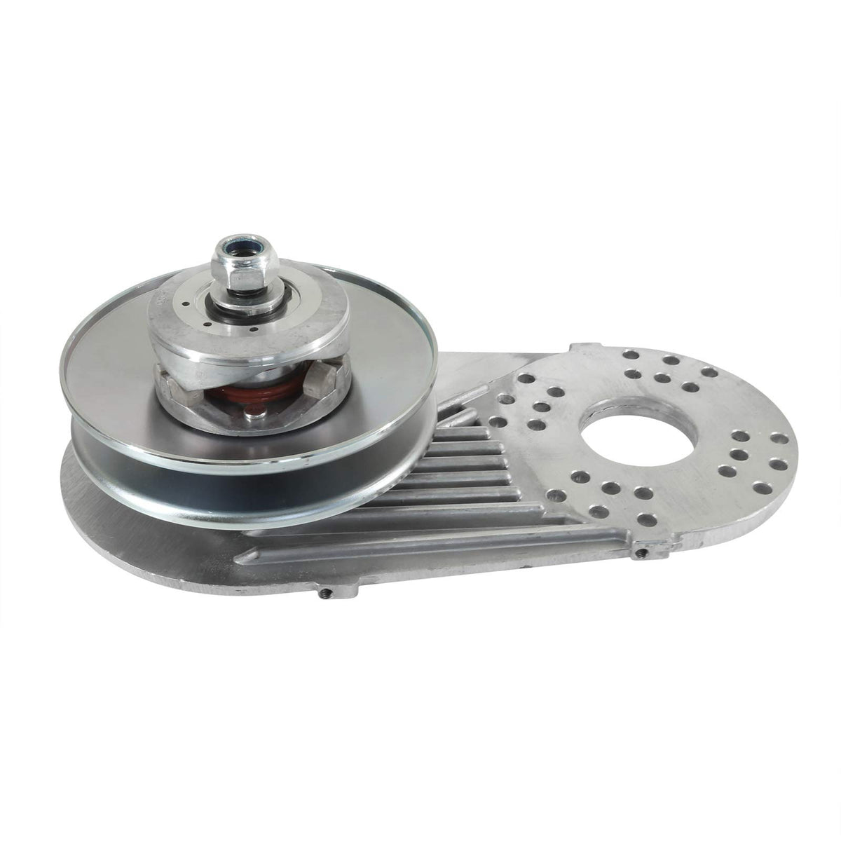 MOJTBE 10T driver pulley close-up highlighting precise chain engagement benefit
