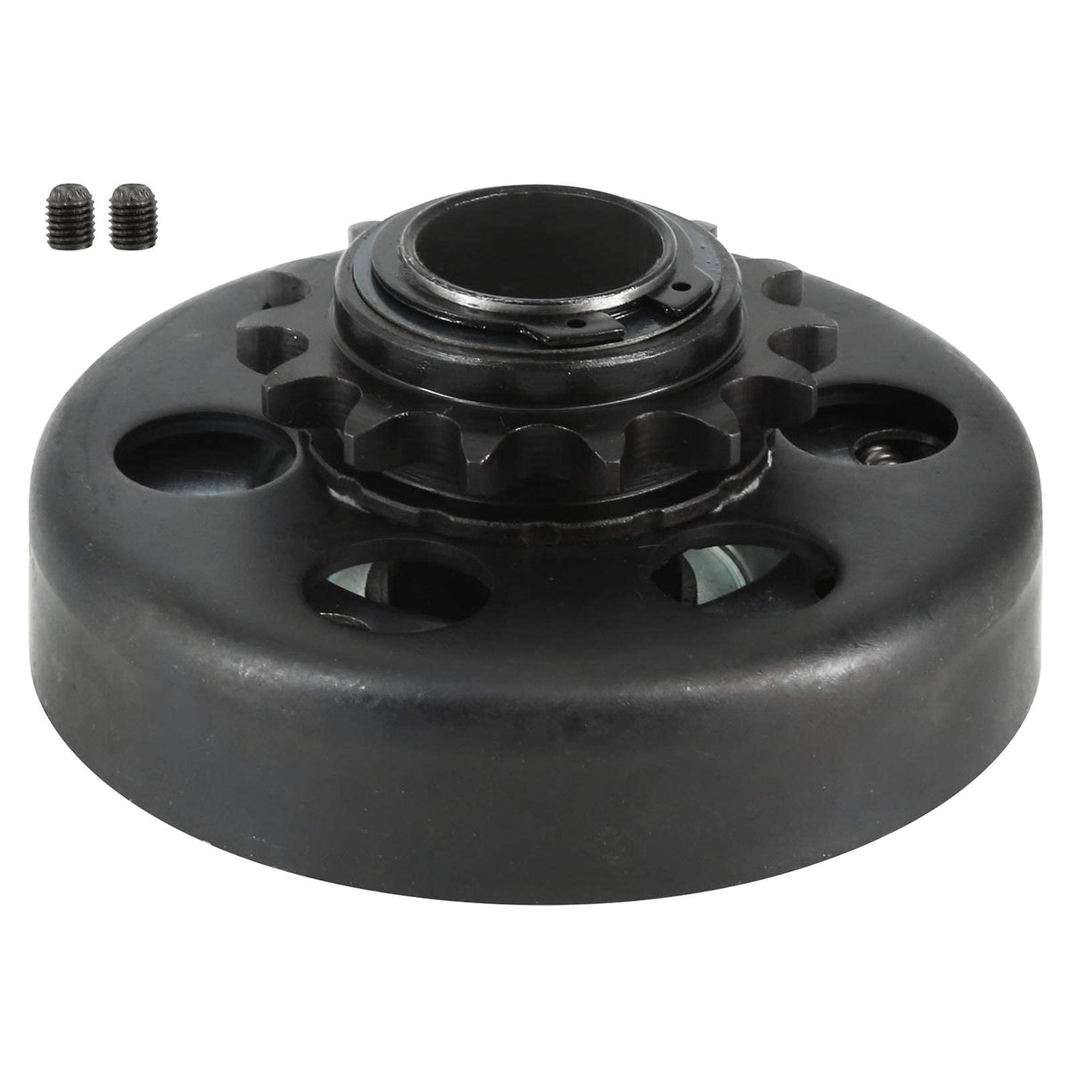 MOJTBE clutch on go-kart in motion showing real-world performance and control