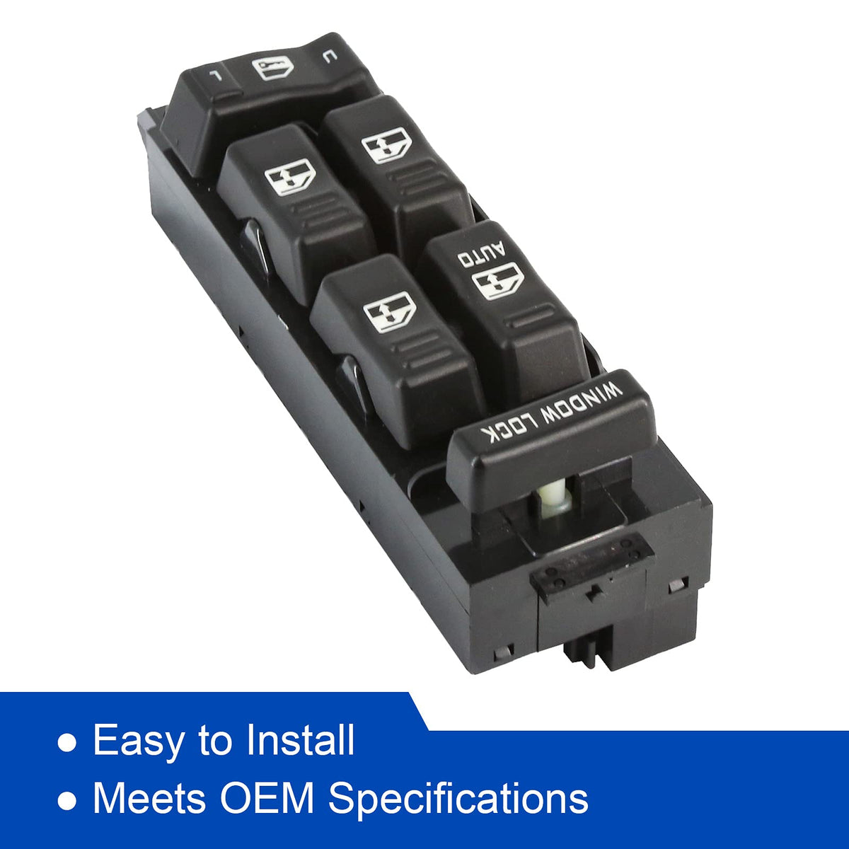 MOJTBE button closeup highlighting durable tactile switches for reliable use
