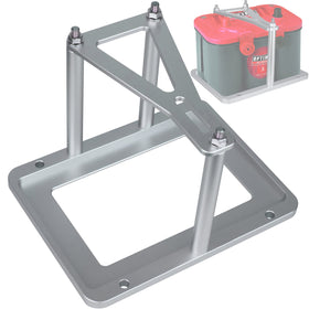 Moker front view of tray showing secure base and clean finish for durable mounting