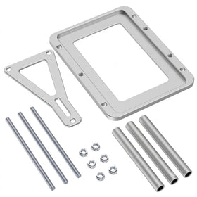 Moker in a race car bay portraying rugged mounting and vibration-resistant stability