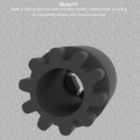 Moker branded flywheel tool in packaging with label indicating fit for Volvo D11 D13 D16 and Mack MP7 MP8 MP10