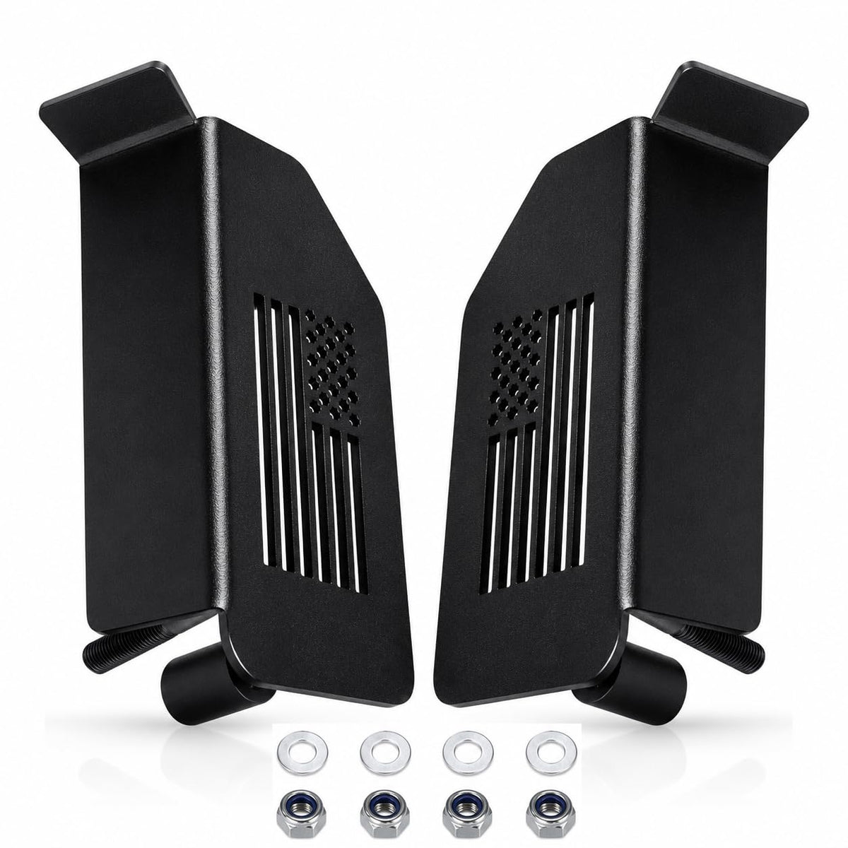 Moker front-facing foot peg mounted on hinge showing durable build and added comfort