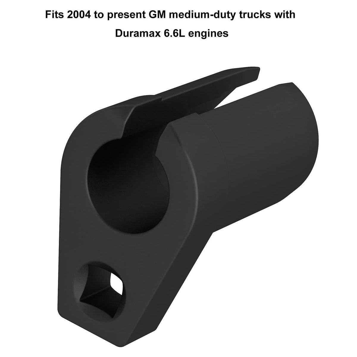 Moker socket beside ruler showing 66mm length for accurate depth access