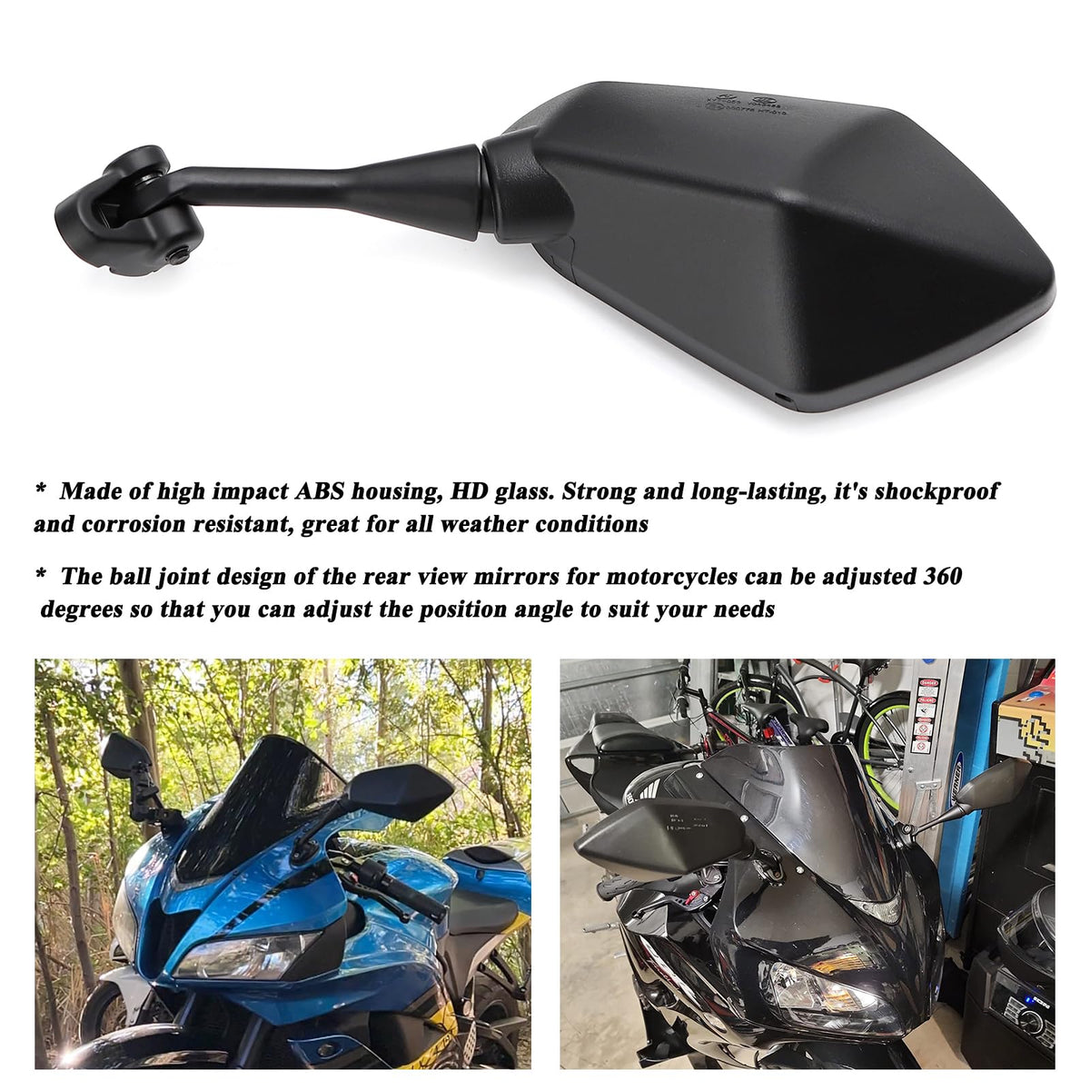 mokuo abs housing side view showing impact-resistant protection