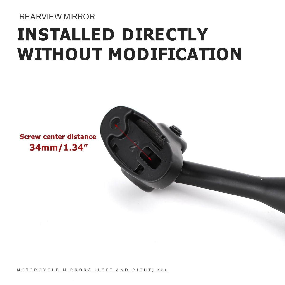 mokuo mounted on Honda CBR illustrating direct-fit compatibility