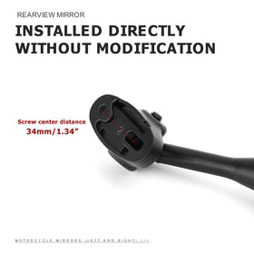 mokuo mounted on Honda CBR illustrating direct-fit compatibility