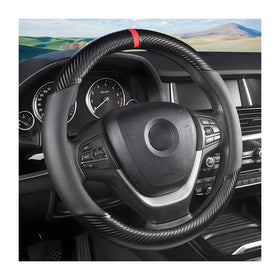 Moly Magnolia front view showing full steering wheel cover for a stylish upgrade