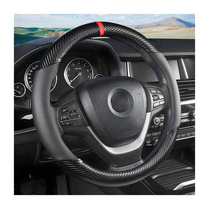 Moly Magnolia front view showing full steering wheel cover for a stylish upgrade