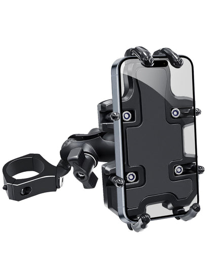 MOMI RAC GP front profile showing durable aluminum base and clamp benefit of stability