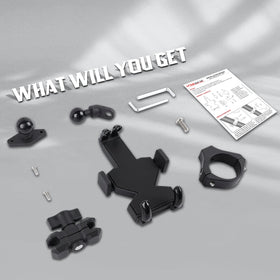 MOMI RAC GP quick release action for one-handed docking convenience