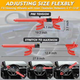 MONOJOY double-hook detail demonstrating reinforced grip and rotation prevention