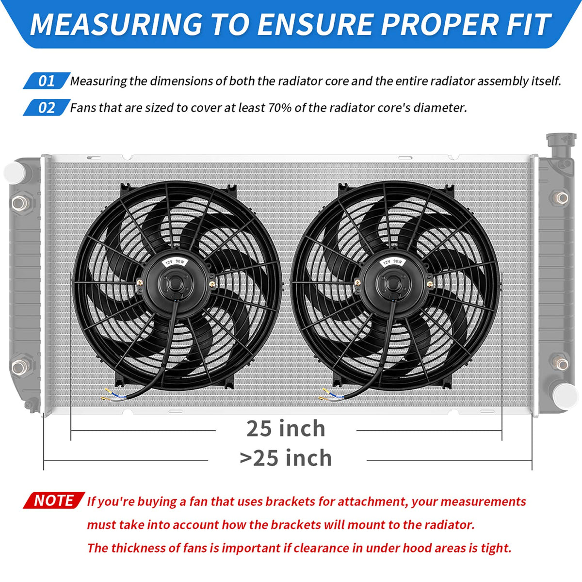 MONOKING mounting hardware and manual showing easy-install benefit