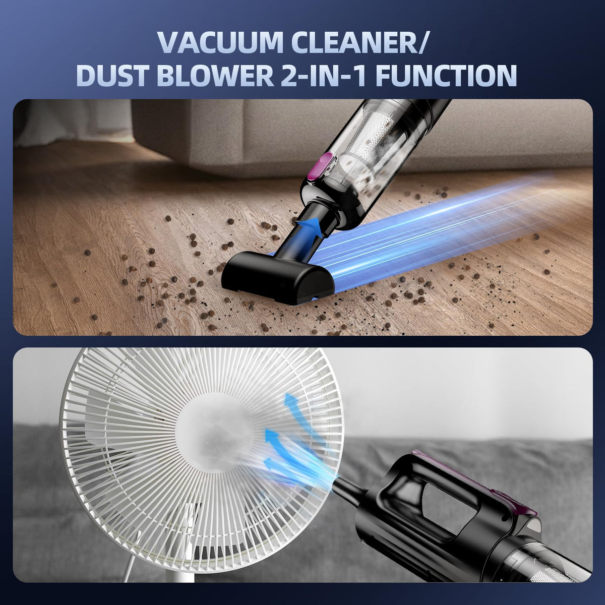 MONOZEL floor brush cleaning car mat showing debris removal benefit