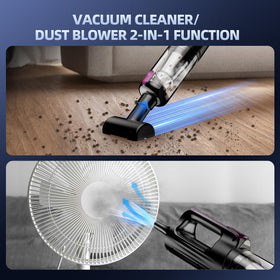 MONOZEL floor brush cleaning car mat showing debris removal benefit