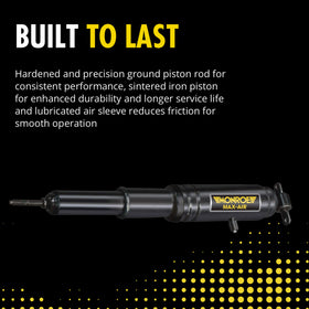 Monroe MA822 lubricated air sleeve closeup highlighting reduced friction and smooth operation
