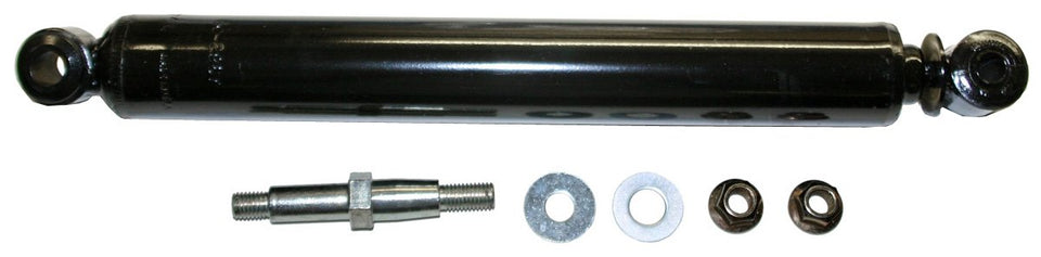 Monroe Magnum SC2967 front profile showing mount points and durable finish for improved steering control