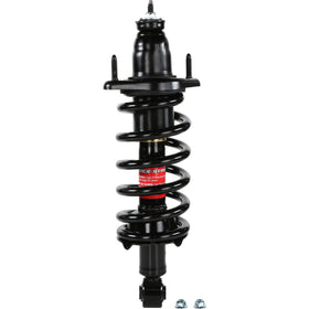 Monroe upper mount detail demonstrating improved steering and noise reduction benefit