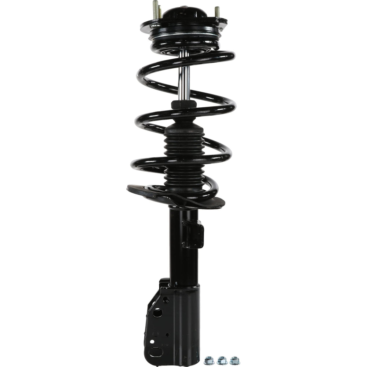 Monroe Quick-Strut 172949 close-up of coil spring highlighting restored ride height benefit