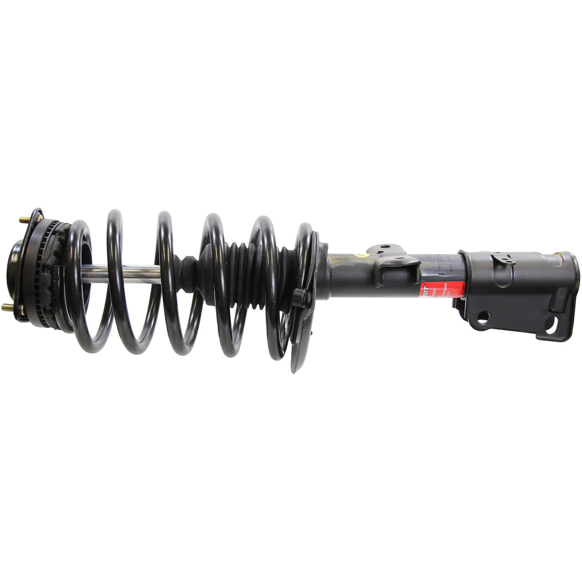 Monroe Quick-Strut 471128L front assembly showing complete unit and fast install benefit