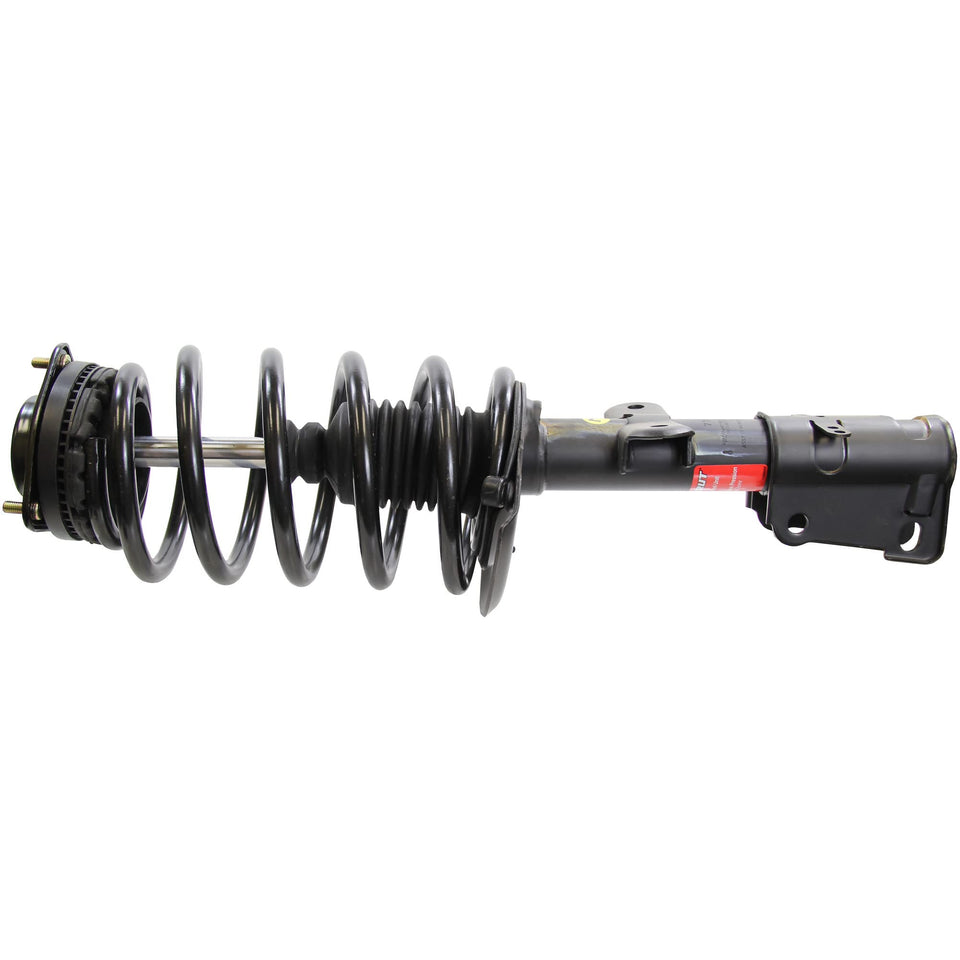 Monroe Quick-Strut 471128L front assembly showing complete unit and fast install benefit