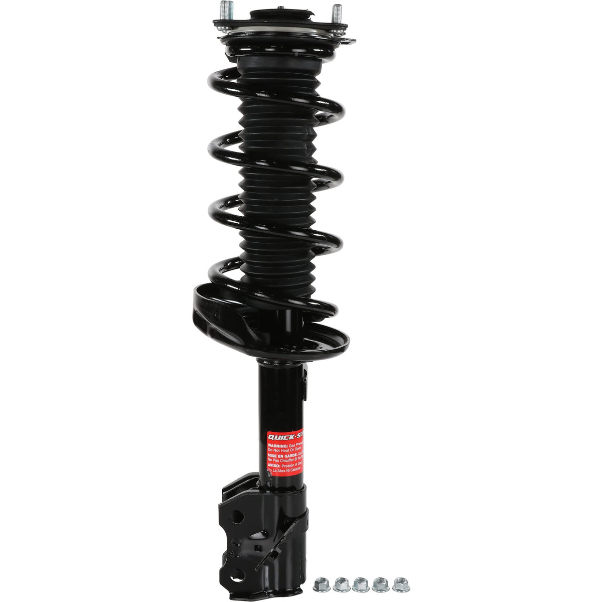 Monroe coil spring close-up highlighting precise spring rate and restored ride height
