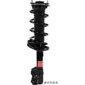 Monroe coil spring close-up highlighting precise spring rate and restored ride height