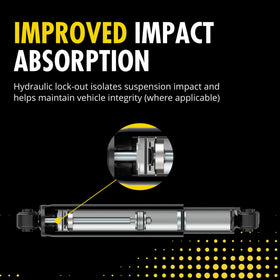 Monroe Reflex 911506 installed on a Chevrolet Tahoe rear axle providing improved stability