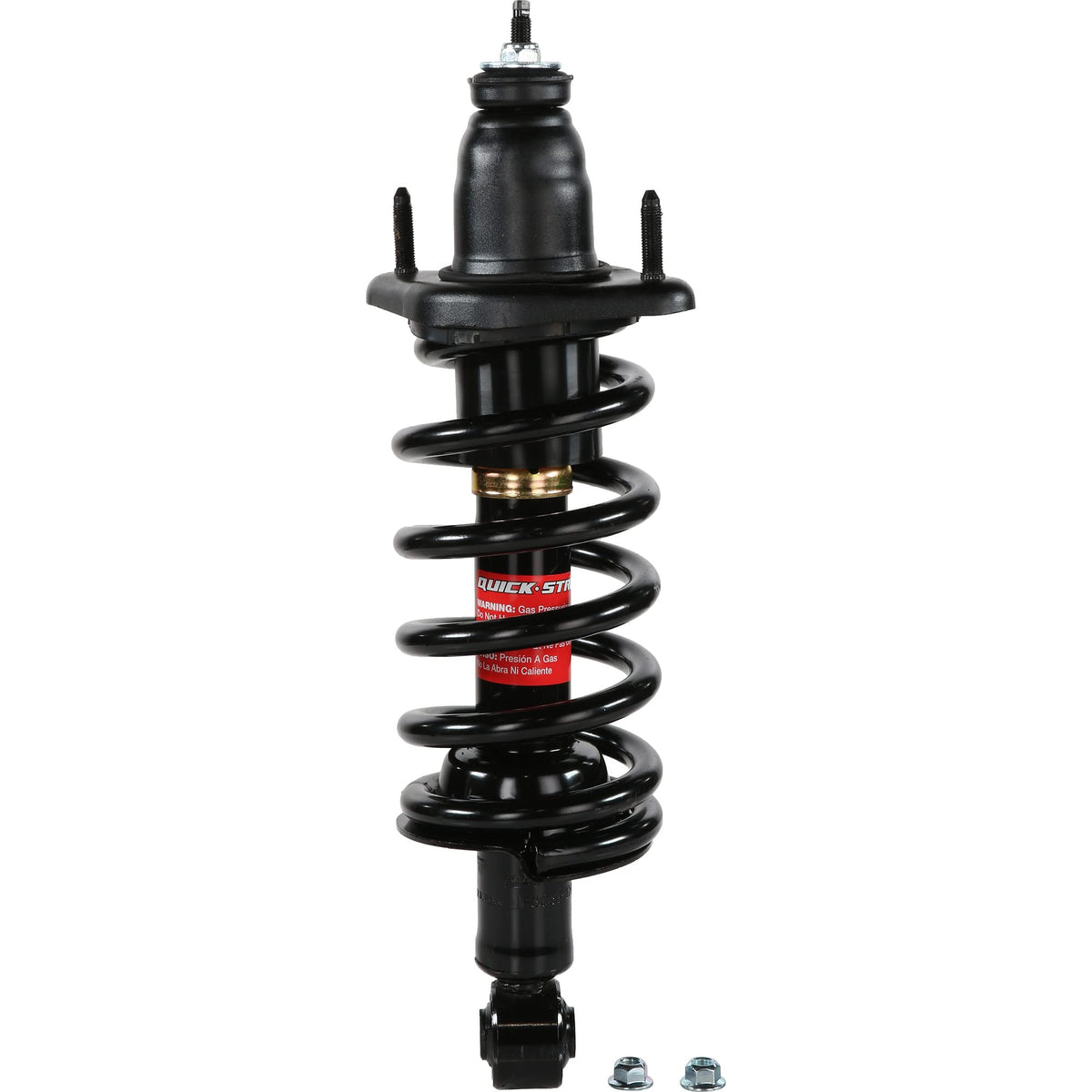 Monroe close-up of coil spring showing precise winding and restored ride height benefit