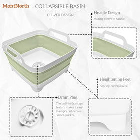 MontNorth dual handles close-up showing secure lift and hanging convenience benefit
