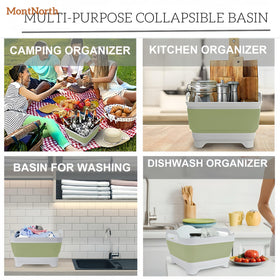 MontNorth basin in campsite setup showing outdoor utility and convenience benefit