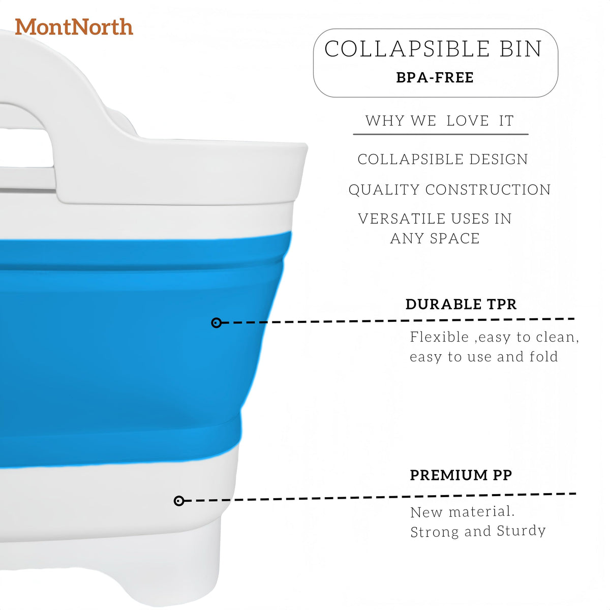 MontNorth basin filled with dishes demonstrating camping utility