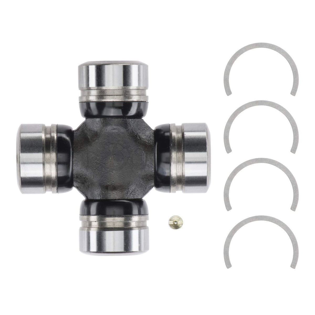 MOOG 377 close-up of bearing cups illustrating precision ground strength
