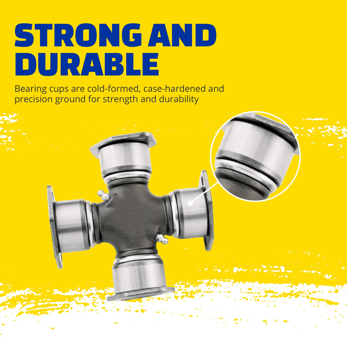 MOOG 479 grease fitting detail enabling easy maintenance