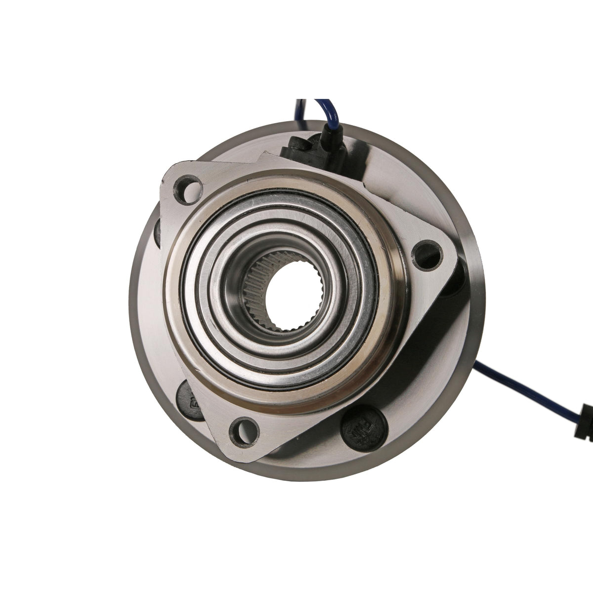 MOOG 513272 front hub assembly showing mounting face and studs for reliable fit