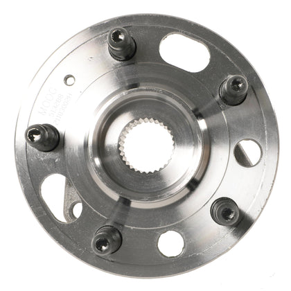 MOOG 513288 front hub assembly showing full front view and dependable fit