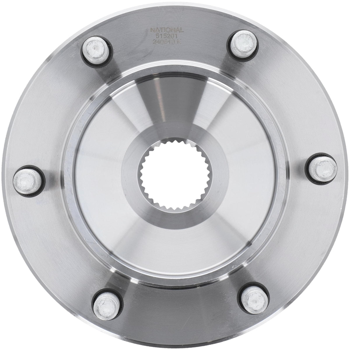MOOG 515201 front hub assembly showing full front face for accurate fit